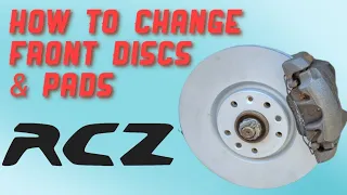 How to Change Discs and Pads on a Peugeot RCZ / Peugeot 308, 2010 to 2015
