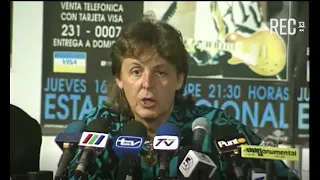 Paul McCartney en Chile (1993)