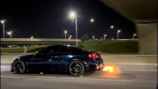 Absolutely THRASHING This 700WHP BIG TURBO Infiniti G35 COUPE