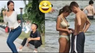 Best Funny Comedy Video Tik Tok China Compilation 2022 | Try not to Laugh Challenge Must Watch P 39