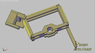 Пантограф для фрезера. Pantograph for a router.