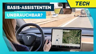 Autopilot im Tesla Model Y im Test: Was kann er in der Basis? Autobahn, Lenken & Baustelle
