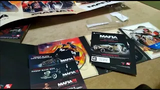 Mafia Trilogy PS4 Unboxing [Распаковка трилогии Мафия ПС4]