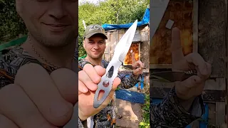 Меткий бросок - 3 способа метание ножей !