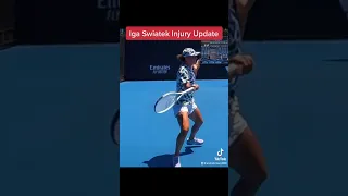 Iga Swiatek’s injuries are a result of her footwork.