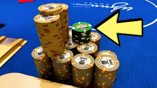 CHIP LEADING the Wynn $100,000 | Las Vegas Poker Vlog Day Two
