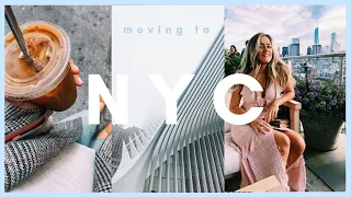 MOVING TO NYC VLOG | LIFE OF A FASHION INTERN IN NEW YORK