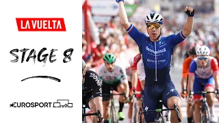 La Vuelta 2021 - Stage 8 Highlights | Cycling | Eurosport