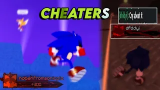 Annihilating cheaters for ruining the game - [1.0] Sonic.EXE: The Disaster (rage quit)