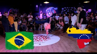 BRAZIL 🇧🇷 vs VENEZUELA 🇻🇪 (4k) - crew | stance x PINK CITY WORLD BATTLE 2022