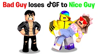 Roblox Bad Guy Loses TikTok Girl to Nice Guy.. 🥺🎵