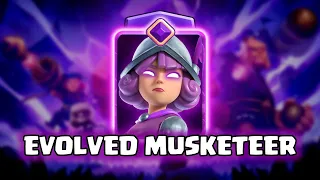 EVOLVED MUSKETEER | Clash Royale