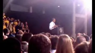 President Barack Obama Visits the University of Iowa (Part 2)
