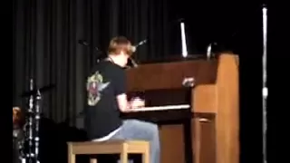 Billy Joel's Piano Man Cover with Harmonica "Music Assembly" by Justin