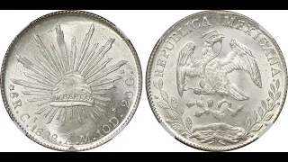 Lote # 649 8 Reales 1888 Cn AM MS 64