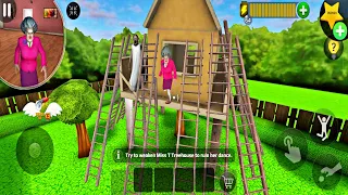Scary Teacher 3D Tree House Special Episode Prank Miss T All Day New Day Game Android