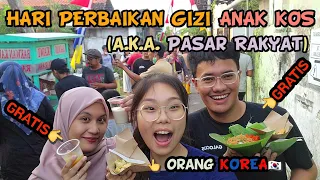 🇮🇩#8 Orang Korea ke festival desa di Jogja dengan makanan GRATIS! l mahasiswa Jurusan Bindo di 🇰🇷