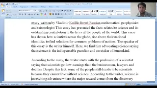 #Grade_11#Com_English#Scientific_Research_is_a_Token_of_Humankind’s Survival #Vladimir_Keilis_Borok