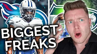 Swedish Soccer Fan Reaction to 10 Biggest Freaks Of Nature Currently In The NFL