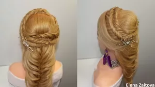 КАК СДЕЛАТЬ ПРИЧЕСКУ|ПРИЧЕСКИ В ШКОЛУ КОСА|ПРИЧЕСКА НА ВЫПУСКНОЙ|ЛЕГКИЕ|HAIRSTYLES FOR SCHOOL