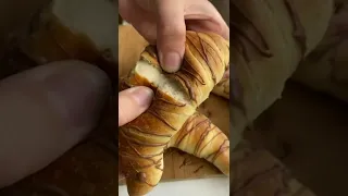 #chocolate #croissant #satisfying #foodlover