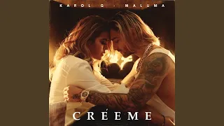 KAROL G, Maluma - Créeme (Audio)