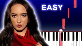 Faouzia - You Dont Even Know Me (EASY Piano Tutorial)