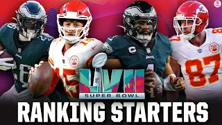 Chiefs vs Eagles Super Bowl LVII: RANKING ALL Starters For Both Teams I CBS Sports