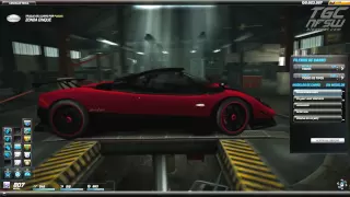 Need for Speed World - Pagani Zonda Cinque (400KM/h Top Speed)
