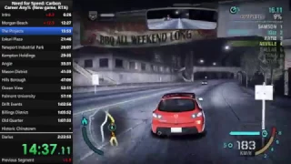 Need for Speed: Carbon - Career any% Speedrun in 2:18:58