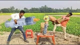 Whatsapp Funny Videos Verry Injection Comedy Video Stupid Boys New Doctor Funny Video 2021 EP 39