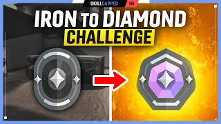 How FAST Can an IRON Player Climb with Skill Capped? - Iron to Diamond Ep. 1 - Valorant