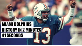 Miami Dolphins History in 2 Minutes 41 Seconds