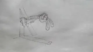 Pencil test (Kolobok training animation_Zayka_2)