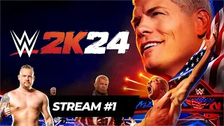 Let's Play: WWE 2K24 |1| ★ Livestream vom 04.03.2024