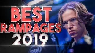 BEST Pro Rampages of 2019 in Dota 2
