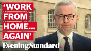 Covid 19 UK lockdown: 'work from home if you can' - Gove