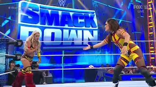 Liv Morgan & Raquel Rodriguez VS Damage CTRL