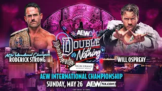 Roderick Strong vs. Will Ospreay – AEW International Championship: AEW Double or Nothing 2024