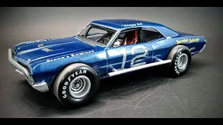 1966 Buick Skylark Modified Stocker 1/25 Scale Model Kit Build How To Assemble Paint Dents Decals
