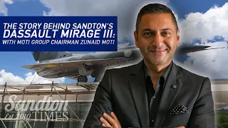THE STORY BEHIND SANDTON'S DASSAULT MIRAGE III | With Moti Group Chairman Zunaid Moti