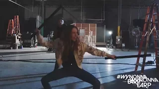 Wynonna Earp 2x09 Behind The Scenes