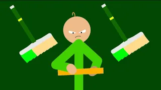 SWEEPING TIME - Baldi's Basics animation Stick nodes