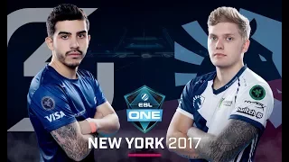 CS:GO - SK vs. Team Liquid [Overpass] Map 2 - Semi Finals - ESL One New York 2017