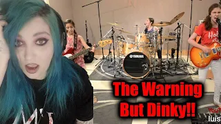 The Warning (Super Young) Enter The Sandman Cover - (Reaction)