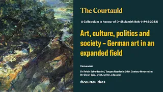 Art, culture, politics and society – German art in an expanded field