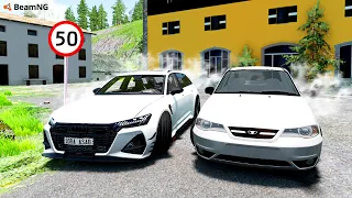 QORA ASAD O'Z UYIGA QAYTADIMI?! MATIZDAGI SARGUZASHT DAVOM ETAD - BeamNG.drive