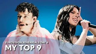 Eurovision Rehearsals Day 6 - My Top 9