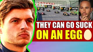 Verstappen RESPONDS to Technical Directive DRAMA 🥚