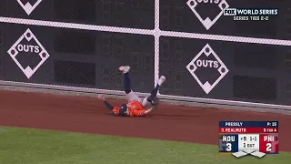 Chas McCormick's INSANE catch to preserve the win for the Astros in World Series Game 5!!
